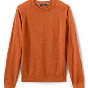 Burnt Orange Land's End Sweater